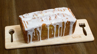 lemon & poppy seed pound cake.