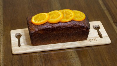 orange pound cake.